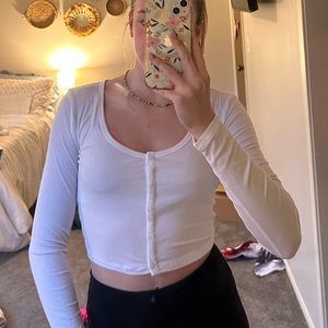 Aritzia Sunday Best button top